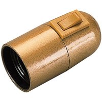 Electraline - E27 lampenfassung mit goldenem farbinterruktor 71107 Electraline - E27 lampenfassung mit goldenem farbinterruktor 71107 von ELECTRALINE
