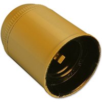 Electraline - glatte lampenfassung e27 goldanschluss - 71119 von ELECTRALINE