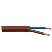 Zweiadriges kabel fs18 2x1,5mm 20 meter braun - 16006 - Electraline von ELECTRALINE