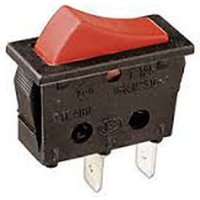 Einpoliger Wechselschalter Typ Electro Dh Farbe Schwarz und Rot 11.400.C/NR 8430552043682 von ELECTRO DH