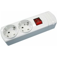 Mehrfachsteckdose mit 2fach-Schnellschalter 36.097/SC Electro Dh 8430552128341 von ELECTRO DH