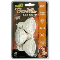 Electro Dh - Set 3 LED-Glühbirnen GU10. 7W. Warmes Licht 81.228/CAL 8430552147403 Electro Dh - Set 3 LED-Glühbirnen GU10. 7W. Warmes Licht 81.228/CAL 8430552147403 von ELECTRO DH