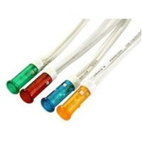 LED-Pilotlampe 7,2mm 230V mit 200mm Drähten Farbe rot LED-Pilotlampe 7,2mm 230V mit 200mm Drähten Farbe rot von ELECTRO DH