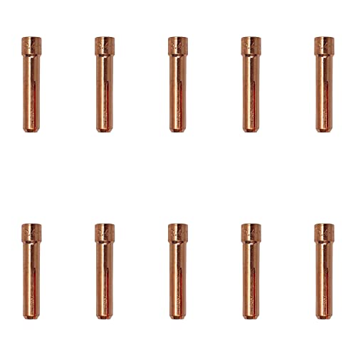 ELCAN 10 10N24S Wolframhalterung zum 2,4mm Wolframschweißen für WIG-Brenner der Serien WP 17, 18, 26. Verbrauchsmaterialien und Zubehör zum Schweißen mit einer WIG-Pistole oder einem Brenner von ELECTROMECANICA CANTABRIA ELCAN