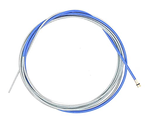 ELCAN 4 Meter blaue Drahtführung für 0,6-1,0 mm Draht für Mig-Mag-Brenner. Das gängigste Drahtseil für den Schweißbrenner MB15 15ak. Verbrauchsmaterial und Zubehör für Schweißpistole von ELECTROMECANICA CANTABRIA ELCAN