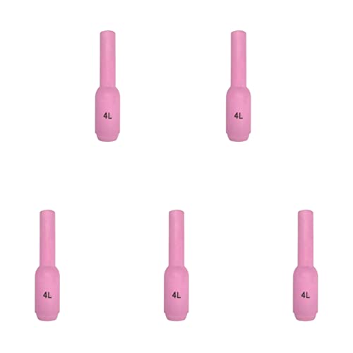 ELCAN 5 GR4 lange Keramikdüsen 10N50L mit 6,4 mm Innendurchmesser für WIG-Brenner der Serien WP 17, 18 und 26. Verbrauchsmaterialien und professionelles Zubehör für das Schweißen mit WIG-Brenner von ELECTROMECANICA CANTABRIA ELCAN