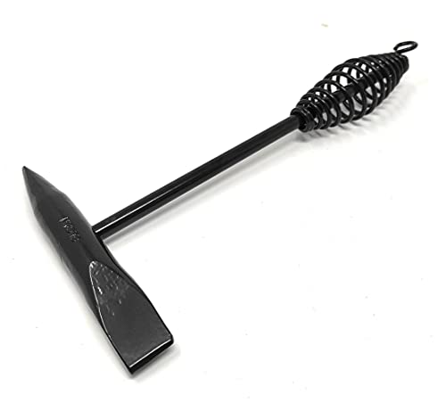 ELCAN 500gr professioneller Schweißpickel zum Entfernen von Schweißschlacke als Hammer mit einer Pickel- oder Meißelseite, vollständig aus massivem Stahl mit Wärmebehandlung von ELECTROMECANICA CANTABRIA ELCAN