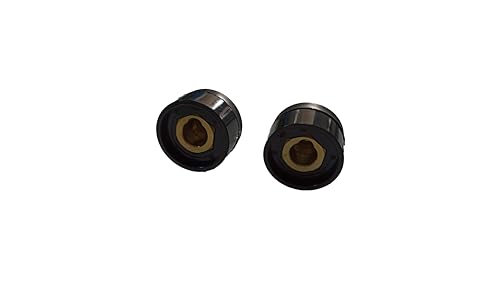 ELCAN Schnellkupplung mit weiblicher Basis 35-50 mm DKZ35-50 oder DKJ35-50 Euro Stecker 200A, der in Schweiß- und Schneidemaschinen als Stromanschlüsse für Schweißkabel verwendet wird (2 Stück) von ELECTROMECANICA CANTABRIA ELCAN