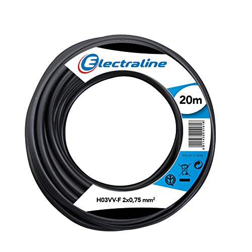 Kabel H03VV-F, 2x0.75 mm, 20 mt von Electraline