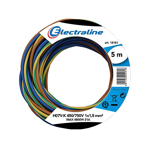 Kabel N07V-K, 1x1.5 mm, 5 mt von Electraline