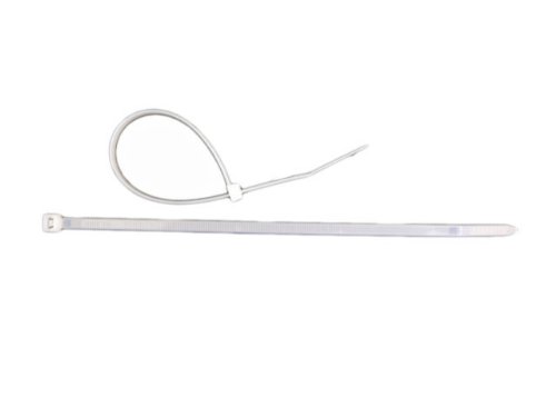 Kabelbinder, Messen 2,6x130 mm - 20 Stück - Transparent von Electraline