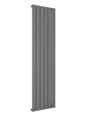 Badheizkörper Design Flach Heizkörper 1800x462mm Antrazit Paneelheizkörper Vertikal Mittelanschluss Einlagig von ELEGANT