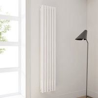 Design Heizkörper Weiß Doppellagig Röhrenheizkörper Oval Mittelanschluss Paneelheizkörper Vertikal 1800x354mm 1119 Watt - Elegant Design Heizkörper Weiß Doppellagig Röhrenheizkörper Oval Mittelanschluss Paneelheizkörper Vertikal 1800x354mm 1119 Watt - Elegant von ELEGANT