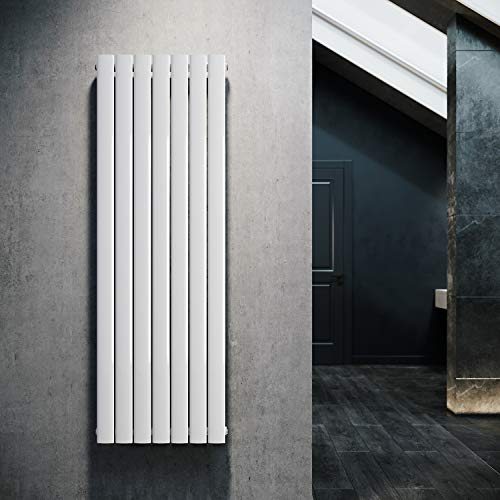 ELEGANT Design Flach Heizkörper 1600 x 539 mm Weiß Badheizkörper Einlagig Heizkoerper Vertikal Paneelheizkörper von ELEGANT
