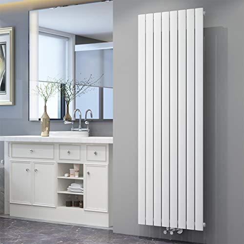 ELEGANT Design Flach Heizkörper 1800 x 616 mm Weiß Badheizkörper Einlagig Heizkoerper Vertikal Paneelheizkörper von ELEGANT