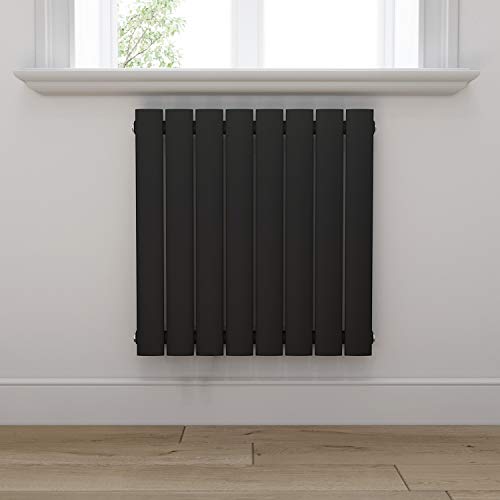 ELEGANT Design Heizkörper 630x616mm Doppellagig Badezimmer/Wohnraum Seitenanschluss Antrazit Flachheizkörper Badheizkörper Radiator von ELEGANT