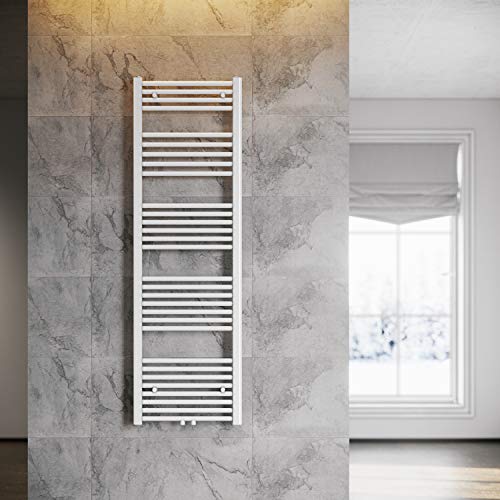 ELEGANT Heizkörper Bad Handtuchhalter 1600x500mm Weiß Handtuchheizkörper Mittelanschluss Handtuchtrockner Heizung Badheizkörper ELEGANT Heizkörper Bad Handtuchhalter 1600x500mm Weiß Handtuchheizkörper Mittelanschluss Handtuchtrockner Heizung Badheizkörper von ELEGANT
