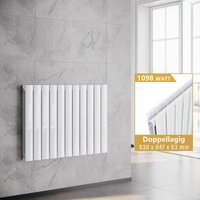 ELEGANT Heizkörper Weiß Design Horizontal klein Modern Flachheizkörper Doppellagig 630x847mm ELEGANT Heizkörper Weiß Design Horizontal klein Modern Flachheizkörper Doppellagig 630x847mm von ELEGANT
