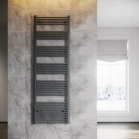 Handtuchhalter Handtuchheizkörper Mittelanschluss Badheizkörper Anthrazit Heizung Badezimmer 1800x600mm - Elegant von ELEGANT