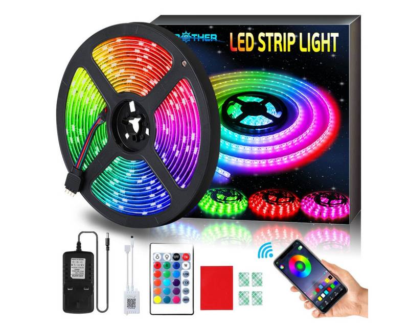 ELEGIANT LED Lichtleiste LED Streifenlicht – Flexibles Licht, LED fest integriert, für jedes Ambiente von ELEGIANT
