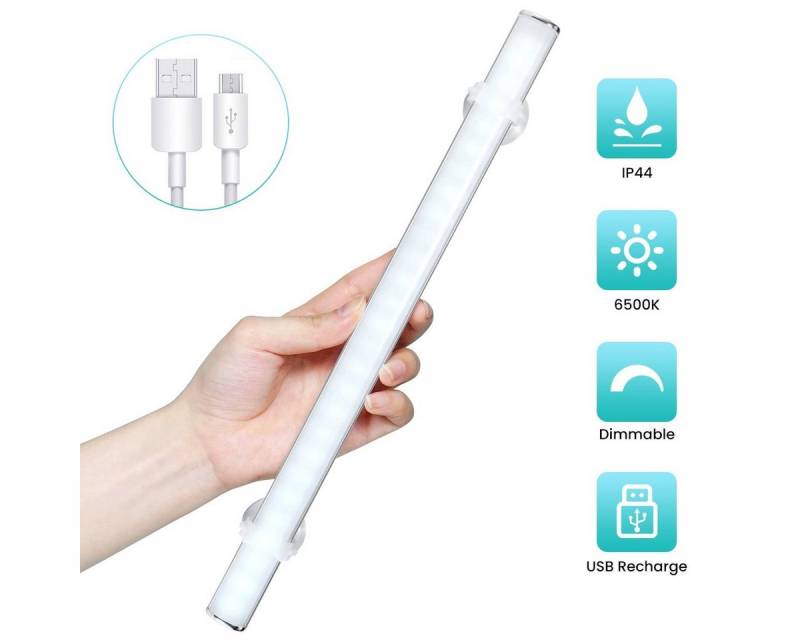 ELEGIANT LED Schrankinnenraumbeleuchtung LED-Leiste Hochwertige Beleuchtungsleiste mit 27 LEDs, LED fest integriert, Tageslichtweiß, Dimmbar von ELEGIANT