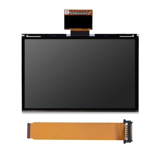 ELEGOO 9,1 Zoll 6K Monochrom LCD Display mit 5760 x 3600 Auflösung und 9H-Schutz aus Gehärtetem Glas, LCD Screen Bildschirm für ELEGOO Mars 4 Max Resin 3D Drucker von ELEGOO