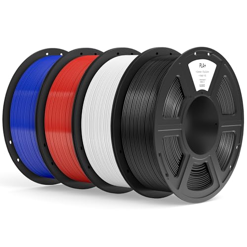 ELEGOO Filamento PLA+ 1.75 4KG Negro Blanco Rojo Azul von ELEGOO