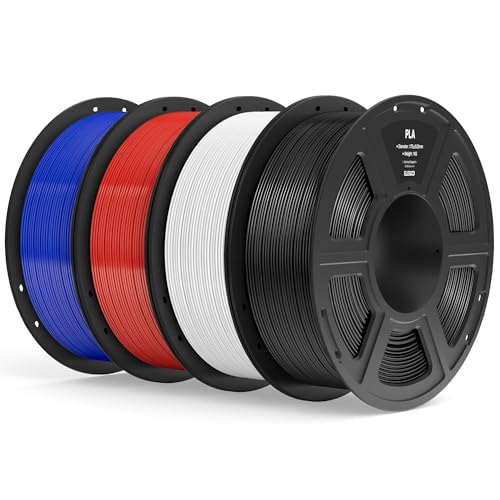 ELEGOO Filamento PLA 1.75 4KG Negro Blanco Rojo Azul von ELEGOO