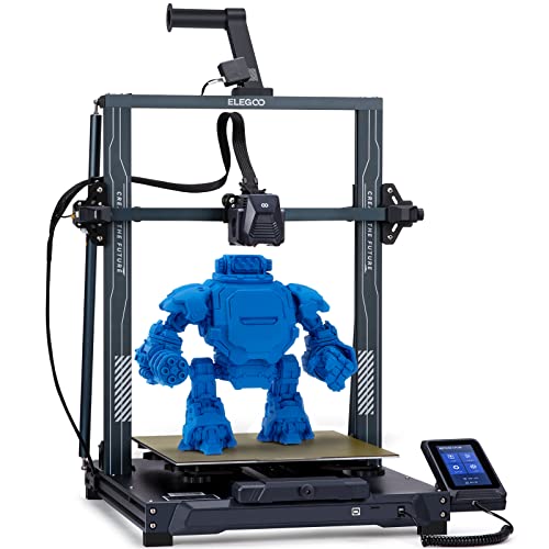 ELEGOO Neptune 3 Plus FDM 3D-Drucker, mit Automatischer Bettnivellierung, Dual-Gear-Direktextruder, Doppelspindelantrieb, Abnehmbarem Kapazitivem Bildschirm, 320x320x400mm Druckformat von ELEGOO