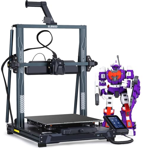 ELEGOO Neptune 4 Plus 3D Drucker, 500mm/s Hochgeschwindigkeits FDM 3D Printer mit Hochtemperaturdüse, Automatischer Nivellierung und Direktantriebsextruder, 320x320x385mm Großes Druckformat von ELEGOO