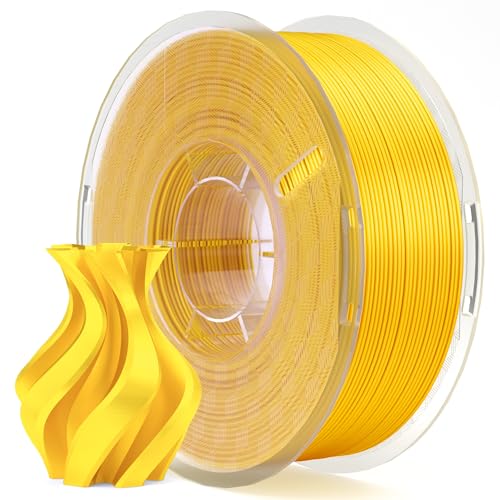 ELEGOO PLA Filament 1.75mm Seidengold 1KG, 3D Drucker Filament Maßgenauigkeit +/- 0,05 mm, 1kg Kunststoffspule(2.2lbs) Filament-3D-Druckmaterialien Passt für die Meisten 3D Printer von ELEGOO