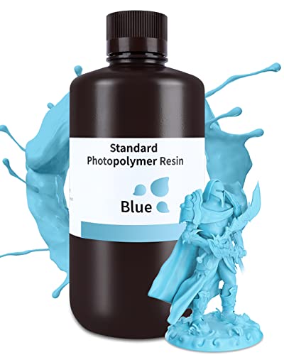 ELEGOO Resin 3D Drucker Resin Blau 1000g, LCD 405nm UV 3D Resin Schnelle Aushärtung Standard 3D Printer Resin ELEGOO Resin 3D Drucker Resin Blau 1000g, LCD 405nm UV 3D Resin Schnelle Aushärtung Standard 3D Printer Resin von ELEGOO