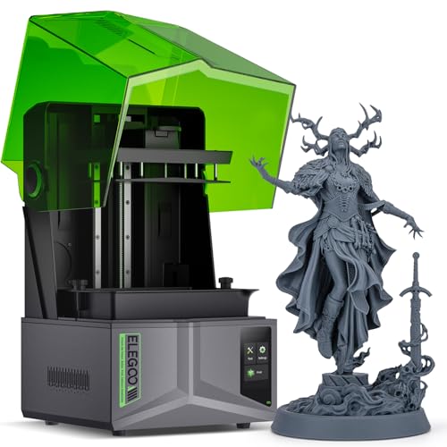 ELEGOO Saturn 4 12K MSLA Resin 3D Drucker, Automatische Nivellierung, Intelligenter Mechanischer Sensor, 10 Zoll Mono-LCD, COB+Fresnel-Kollimationslinse, Große Druckgröße 218,88 x122,88 x 220mm ELEGOO Saturn 4 12K MSLA Resin 3D Drucker, Automatische Nivellierung, Intelligenter Mechanischer Sensor, 10 Zoll Mono-LCD, COB+Fresnel-Kollimationslinse, Große Druckgröße 218,88 x122,88 x 220mm von ELEGOO