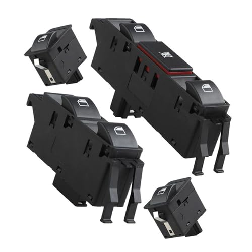 Auto Elektrischer Fensterheberschalter Für E46 3er Limousine Touring 320d 320i 1999-2005 61316902184 61316902179(F) von ELEKMPMGTD