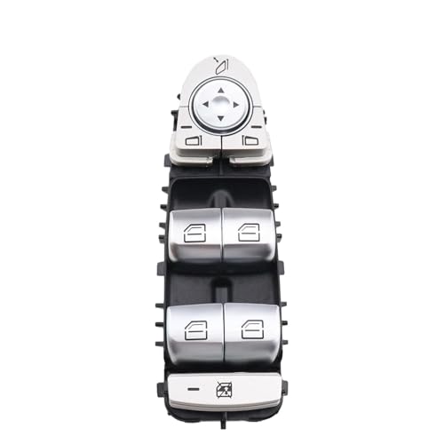 Auto Für W205 W253 W213 W222 C E Klasse 4-türige Limousine 2229056800 2059056811 Fensterheberschalter(Schwarz) von ELEKMPMGTD