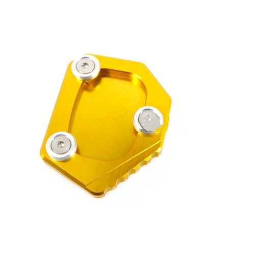 ELEKMPMGTD Für NC700S NC700X NC 700 Für Ingtegra CBR500R CB500F CB500X Motorrad Ständer Fuß Seitenständer Extension Pad Stützplatte Ständervergrößerungsplatte(Gold) von ELEKMPMGTD