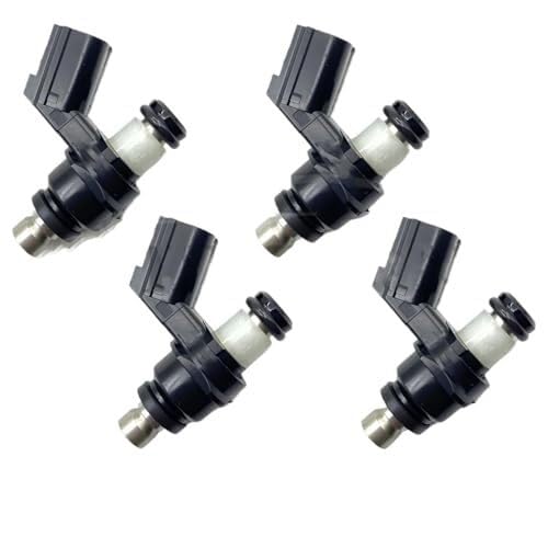 Einspritzdüsen 4 Stücke Kraftstoff Injecto 16450-K59-A11 125CC 6 Löcher Kraftstoff Injektor Spray Düse Für VARIO 150 FI Motorrad Roller Zubehör Injektor Düse Auto Einspritzdüse von ELEKNZBZTG