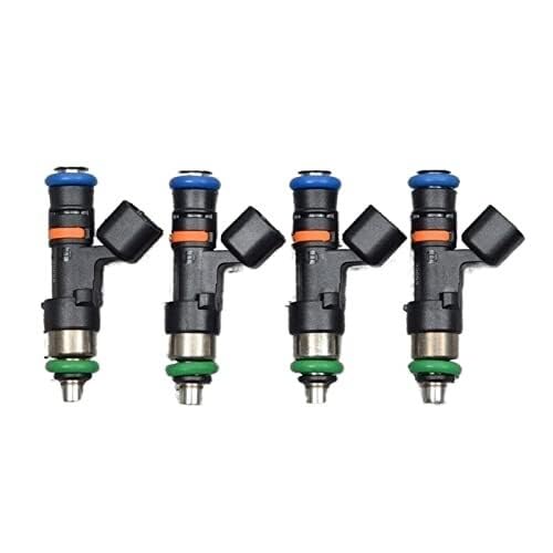 Einspritzdüsen 4 × 650cc 90lb E85 EV14 Kraftstoffinjektor 48mm Für VW Für A4 TT Für Golf Für Passat 1,8 T Düse Hohe Impedanz Motoreinspritzung 0280158117 Auto Einspritzdüse von ELEKNZBZTG
