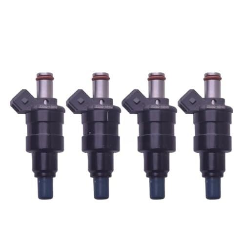 Einspritzdüsen 4PCS Kraftstoff Injektor Kompatibel Für Toyota Für Corolla AE86 83-87 2325016010 Bico Düse Injektoren Ventil OEM 23250-16010 Auto Einspritzdüse von ELEKNZBZTG