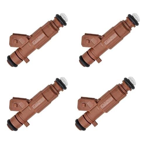 Einspritzdüsen 4Pcs Kraftstoff Injektor Für Citroen Für Xm Für Xantia Für Xsara Für Synergie 2,0 16V Kraftstoff Injektor 0280155803 96288914 962889 Injektor Düse Auto Einspritzdüse von ELEKNZBZTG