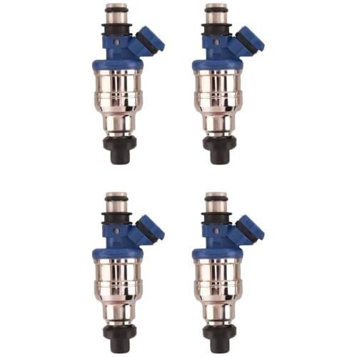 Einspritzdüsen 4Pcs Kraftstoff Injektoren Düse Für Miata 1,6 1,8 L 1990-1995 195500-1970 Kraftstoff Injektor Spray Düse Kraftstoff Injektor Auto Einspritzdüse von ELEKNZBZTG