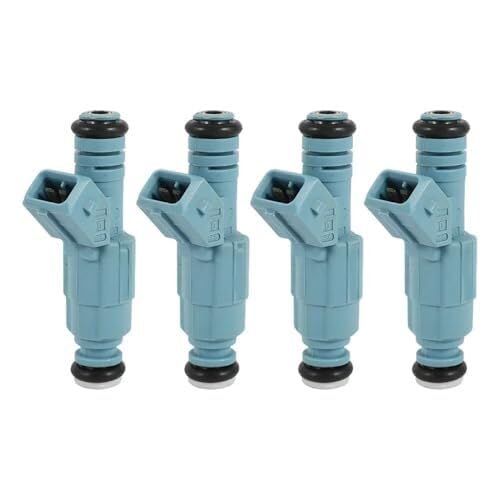 Einspritzdüsen 4Pcs Kraftstoff Injektoren Düse Für Vw Für Golf Für Flex Fuel Injector Spray Düse Kraftstoff Injektor Auto Einspritzdüse von ELEKNZBZTG