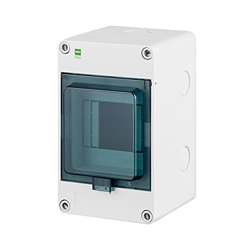 ELEKTRO-PLAST HERMETICA Aufputz Sicherungskasten Verteilerkasten Kleinverteiler 1-Reihig 4 Automaten Module IP65 Wassergeschützt Außenbereich Hellgrau ELEKTRO-PLAST HERMETICA Aufputz Sicherungskasten Verteilerkasten Kleinverteiler 1-Reihig 4 Automaten Module IP65 Wassergeschützt Außenbereich Hellgrau von ELEKTRO-PLAST