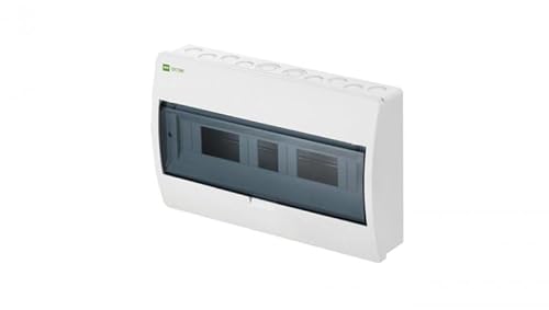 Elektro-Plast Sicherungskasten mit transparenter Abdeckung IP40 Aufputz 18 Module 1-reihig Elektro-Plast Sicherungskasten mit transparenter Abdeckung IP40 Aufputz 18 Module 1-reihig von ELEKTRO-PLAST