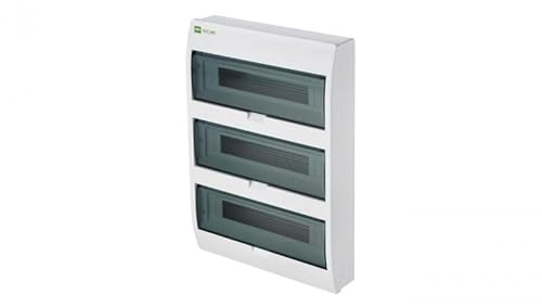 Elektro-Plast Sicherungskasten mit transparenter Abdeckung IP40 Aufputz 54 Module 3-reihig Elektro-Plast Sicherungskasten mit transparenter Abdeckung IP40 Aufputz 54 Module 3-reihig von ELEKTRO-PLAST