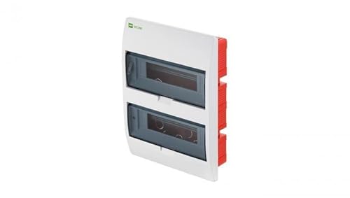 Sicherungskasten Unterputz Klarsichtdeckel IP40 Verteilerkasten Unterverteilung ELEGANT RP 24 Module 2-reihig Sicherungskasten Unterputz Klarsichtdeckel IP40 Verteilerkasten Unterverteilung ELEGANT RP 24 Module 2-reihig von ELEKTRO-PLAST