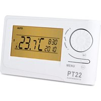 Elektrobock PT22 Digitaler Raumthermostat, weiss, 15,5x11x4 cm von ELEKTROBOCK