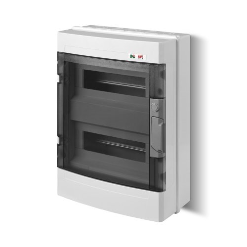 Sicherungskasten Kleinverteiler IP55 Aufputz 26 Module 2-reihig inkl. Hutschiene und PE-/N-Klemmen Control LUX-PLUS Sicherungskasten Kleinverteiler IP55 Aufputz 26 Module 2-reihig inkl. Hutschiene und PE-/N-Klemmen Control LUX-PLUS von ELEKTRO-PLAST