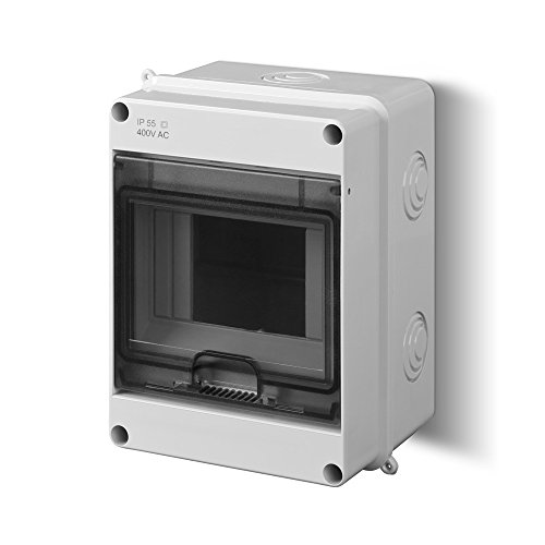 Sicherungskasten Kleinverteiler IP55 Aufputz 5 Module 1-reihig Control LUX-PLUS Sicherungskasten Kleinverteiler IP55 Aufputz 5 Module 1-reihig Control LUX-PLUS von ELEKTRO-PLAST
