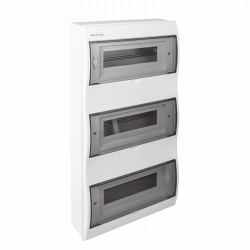ELEKTRO-PLAST Verteilerkasten Rn 36 (N+PE) AP 36 Module Aufputz Sicherungskasten Rn36 7.6 IP40 0615, blau von ELEKTRO-PLAST